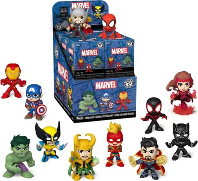Immagine prodotto di Funko Marvel Mystery Minis Minifiguren New Classics 5 cm Display (12)