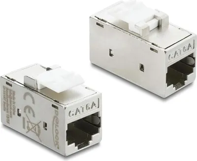 Immagine prodotto di DELOCK Keystone Modul Kupplung RJ45 BU < BU Cat.6A Metall si