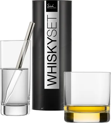 Produktbild von EISCH Whisky Set 900/1 in Geschenkröhre GENTLEMAN 86590004