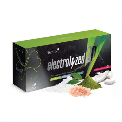 Produktbild von Biostile Electrolyzed30 – 30 Beutel | Elektrolyte, Hydration & schnelle Regeneration mit Vitaminen & Mineralstoffen