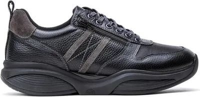 Produktbild von Xsensible SWX3 Black Grain (schwarz) - Herrenschuhe Sneaker / Schnürschuh, Schwarz