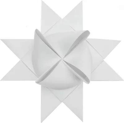 Produktbild von Rico Design Papierstreifen für Fröbelsterne XXL Weiß 4,5 cm x 135 cm 180 g/m²