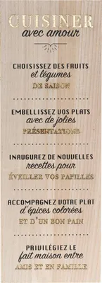 Produktbild von Wanddeko "louison" holz 78x28cm  - Atmosphera créateur d'intérieur