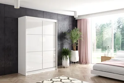 Produktbild von ALTDECOR Schwebetürenschrank, Kleiderschrank mit LED VIVONA - 150x216