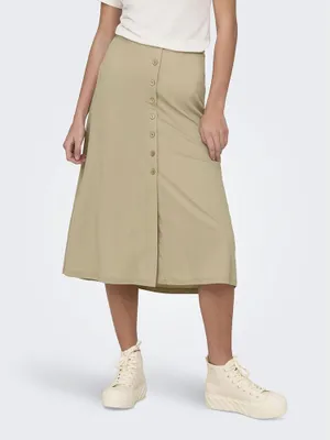 Zdjęcie produktu dla Spódnica Only Jany Midi Beige S Woman Beige S