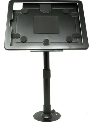 Produktbild von SYSTEM-S Tischständer 360° Halterung abschließbar für iPad Pro 12.9" 2018 2020 2021