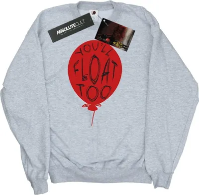 Productafbeelding van "It - Jij Zult Ook Drijven" Sweater voor heren, model BI47445 (XXL), grijs
