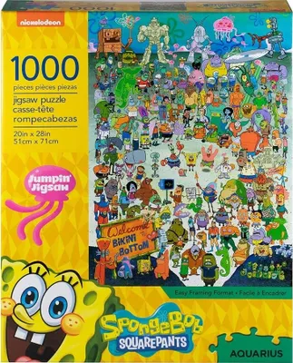 Obrázok produktu pre Vodnár SpongeBob Puzzle Cast (1000 dielikov) NMR65361