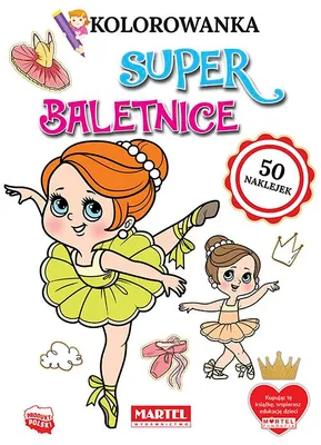 Immagine prodotto di Superballerine. Libro da colorare con adesivi per bambini