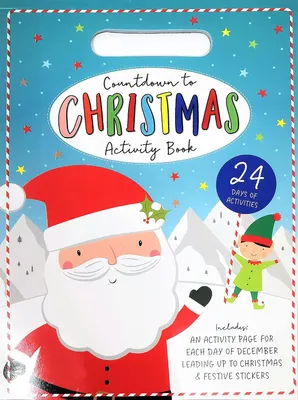 Image de Compte à rebours de Noël : Livre d'activités - Calendrier de l'Avent - Une activité par jour