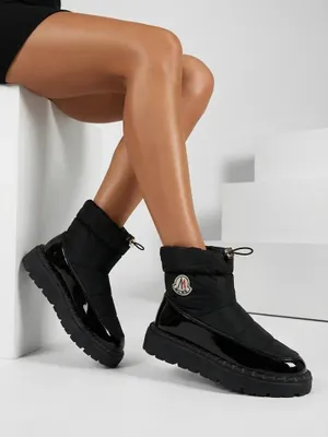 Produktbild von Royalfashion Damen Schlupf-Schneestiefel in schwarzer Farbe Ireda, Größe 37