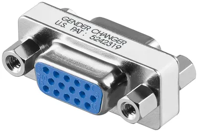Image de Goobay CAK ADAP D-SUB HD15 F/F gender changer 15 pin HD