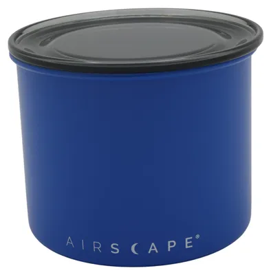 Produktbild von Airscape® Edelstahl-Aromabehälter klein, blau matt