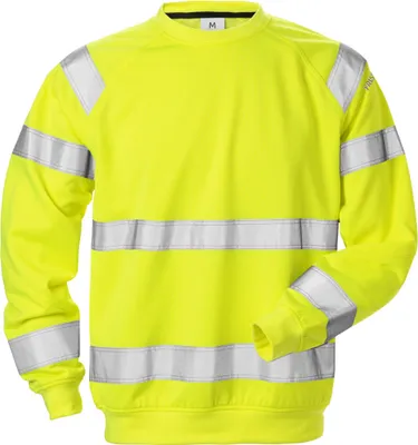 Produktbild von Fristads Warnschutz-Sweatshirt Klasse 3 7446 Shv