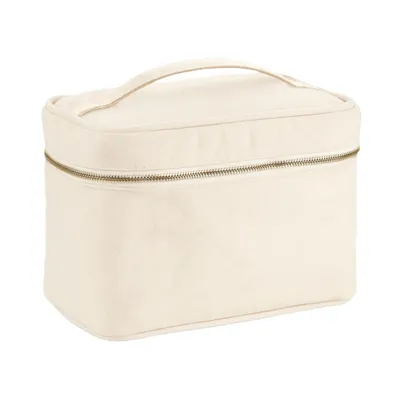 Produktbild von Westford Mill - Kosmetikkoffer, Canvas PC5781 (Einheitsgröße) (Natürlich)