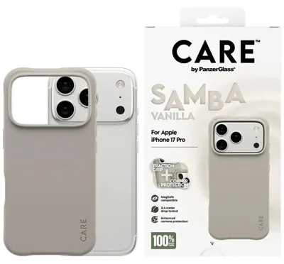 Image de PanzerGlass CARE by ® Fashionable Case Samba Vanilla w. MagSafe iPhone 17 Pro