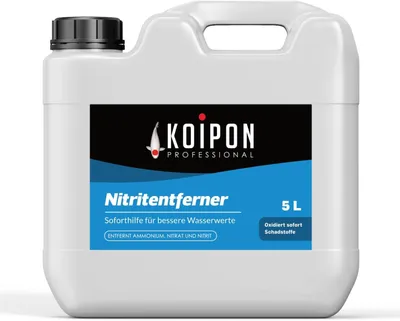 Produktbild von KOIPON Nitritentferner 5L Soforthilfe gegen Ammonium, Nitrit & Nitrat