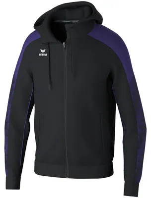 Produktbild von erima EVO STAR Trainingsjacke mit Kapuze XXXL schwarz/ultra violet