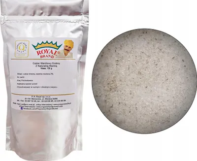 Produktbild von Vanillezucker 2% fein 100g mit natürlicher echter Royal gemahlener Vanille