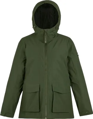 Produktbild von Regatta - "Melane" Jacke, wasserfest für Damen, Isoliert RG12343 (38 DE) (Dunkel-Khaki/Schwarz)
