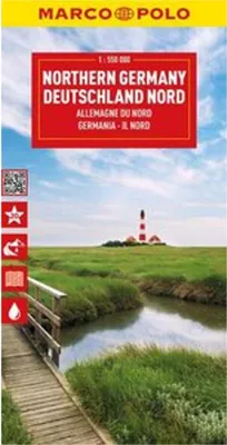 Produktbild von MARCO POLO Reisekarte Deutschland Nord 1:550.000