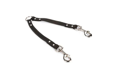 Produktbild von Karlie Koppelleine Rondo - Hundeleinen - Leder - Schwarz - 30x1,8 cm