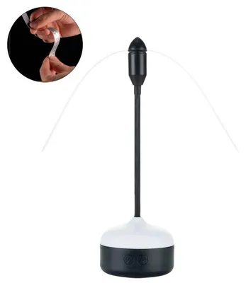 Produktbild von Tischlüfter gegen Fliegen für Picknick Grillparty & Outdoor, LED Camping Ventilator Wiederaufladbar
