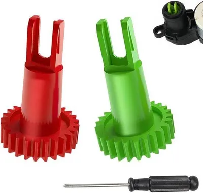 Produktbild von Bürstenmotor mit Schnellgetriebe und Zubehör, 2-teilig, schwarz, mit Schraubendreher