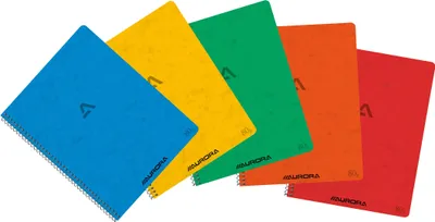 Produktbild von Aurora - Notizbuch 210x165mm Linie 120 Seiten 80gr sortiert | 10 Stück