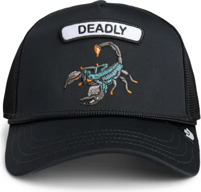 Produktbild von Goorin Bros. GB2 Deadly Scorp Trucker Cap Rocker Top black
