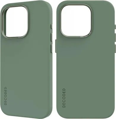Immagine prodotto di Custodia MagSafe per Apple iPhone 15 Pro Max - Cover posteriore Decoded in silicone - Sage Leaf
