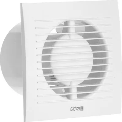 Produktbild von Badezimmer Ventilator 100mm weiß gegen Feuchtigkeit