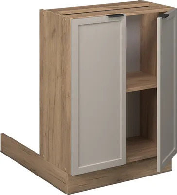 Imagen del producto de Isla de cocina Vicco Fame-Line GrisBeige 60 cm sin encimera, Model 50391