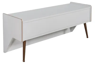 Produktbild von Design Betten Kinderbett Jugendzimmer Bett Kinderbett Möbel Holz Weiß