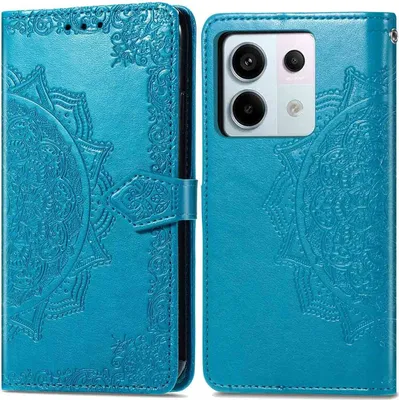 Produktbild von imoshion Mandala Klapphülle Xiaomi Redmi Note 13 Pro (5G) / Poco X6 - Türkis