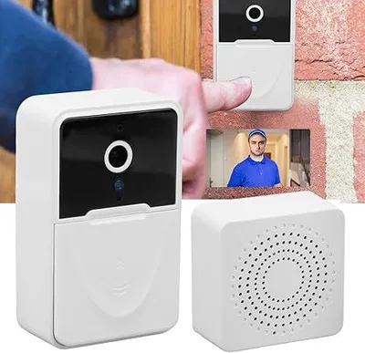 Produktbild von Video Türklingel, kabellose Türklingel mit Kamera, Cloud Speicher, Zwei Wege Audio, Infrarot Nachtsicht