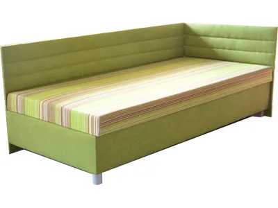 Obrázok produktu pre MOB, Jednolôžková posteľ (váľanda) 100 cm - Emil 2 (so 7-zónovým matracom lux) (P)