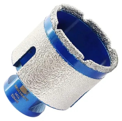 Immagine prodotto di Punta da trapano per piastrelle da 50 mm, filettatura M14, per smerigliatrice angolare - Per foratura e smerigliatura