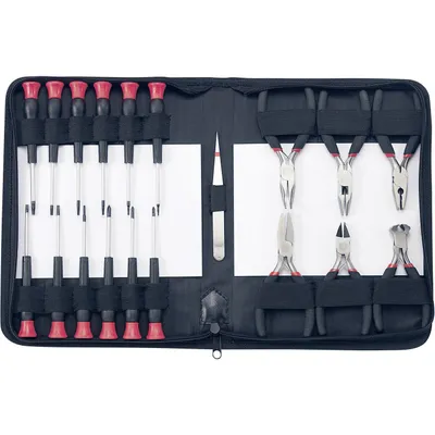 Immagine prodotto di Basetech 814583 Elektriker Werkzeugset in Tasche 19teilig