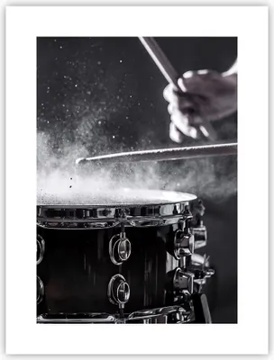 Produktbild von Poster - Poster ohne Rahmen - Trommel Staub Trommel - 30x40 cm - Wand Bild - Wanddeko - Wandbilder - Kunstposter - Wandposter - Bilder - Kunstdruck - Wanddekoration - Wandbild - P2XPA30x40-4313