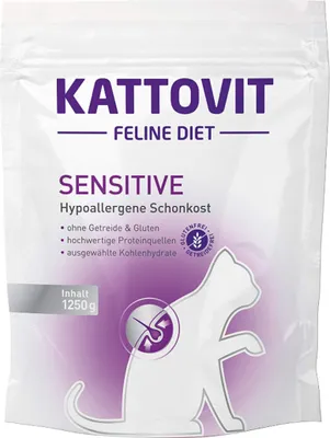 Image de Kattovit Aliments secs Feline Diets Sachet Sensitive 1250 g