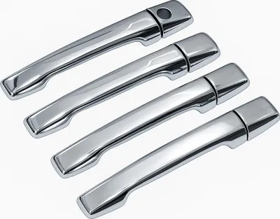 Obrázek produktu pro Chromované kryty klik dveří Nerezové obložení pro Mercedes Benz třídy E W124