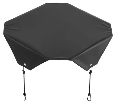 Obrázok produktu pre SucceBuy Ochranný kryt pre vonkajšie klimatizačné jednotky, 810 x 810 mm, kryt odolný voči poveternostným vplyvom pre klimatizačné jednotky, univerzálne použitie, ideálny na ochranu pred dažďom a celoročnú ochranu, čierny