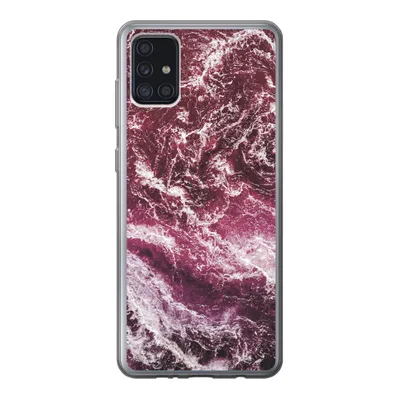 Produktbild von MuchoWow® Handyhülle Schutzhülle Hülle für Samsung Galaxy A52 5G Marmor - Naturstein - Mineralien Silikon Softcase Handy Hülle - Umschlag