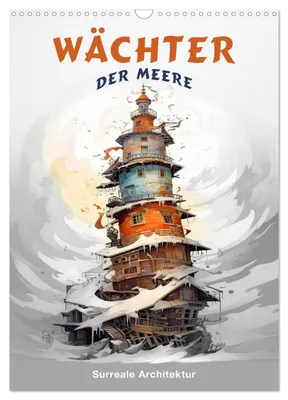 Produktbild von Wächter der Meere - Surreale Architektur (Wandkalender 2027 DIN A3 hoch), CALVENDO Monatskalender