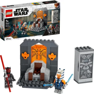 Produktbild von LEGO 75310 Star Wars Duell auf Mandalore, Bauset für Jungen und Mädchen ab 7 Jahren mit Darth Maul und Lichtschwertern