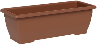 Produktbild von tera Blumenkasten "Nara" Breite: 800 mm terrakotta