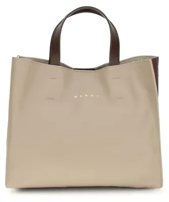 Produktbild von Marni Schultertasche aus Kalbsleder in Beige SHMP0069R0P6533_ZP273
