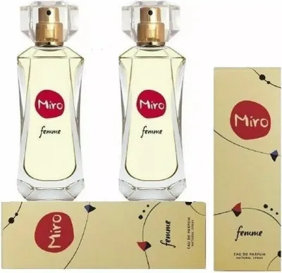 Produktbild von Miro FEMME Eau de Parfum Spray 2 x 50 ml EdP (100 ml) NEU/OVP