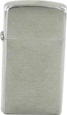 Produktbild von Zippo Feuerzeug Modell Slim 1027.009 brushed chrome